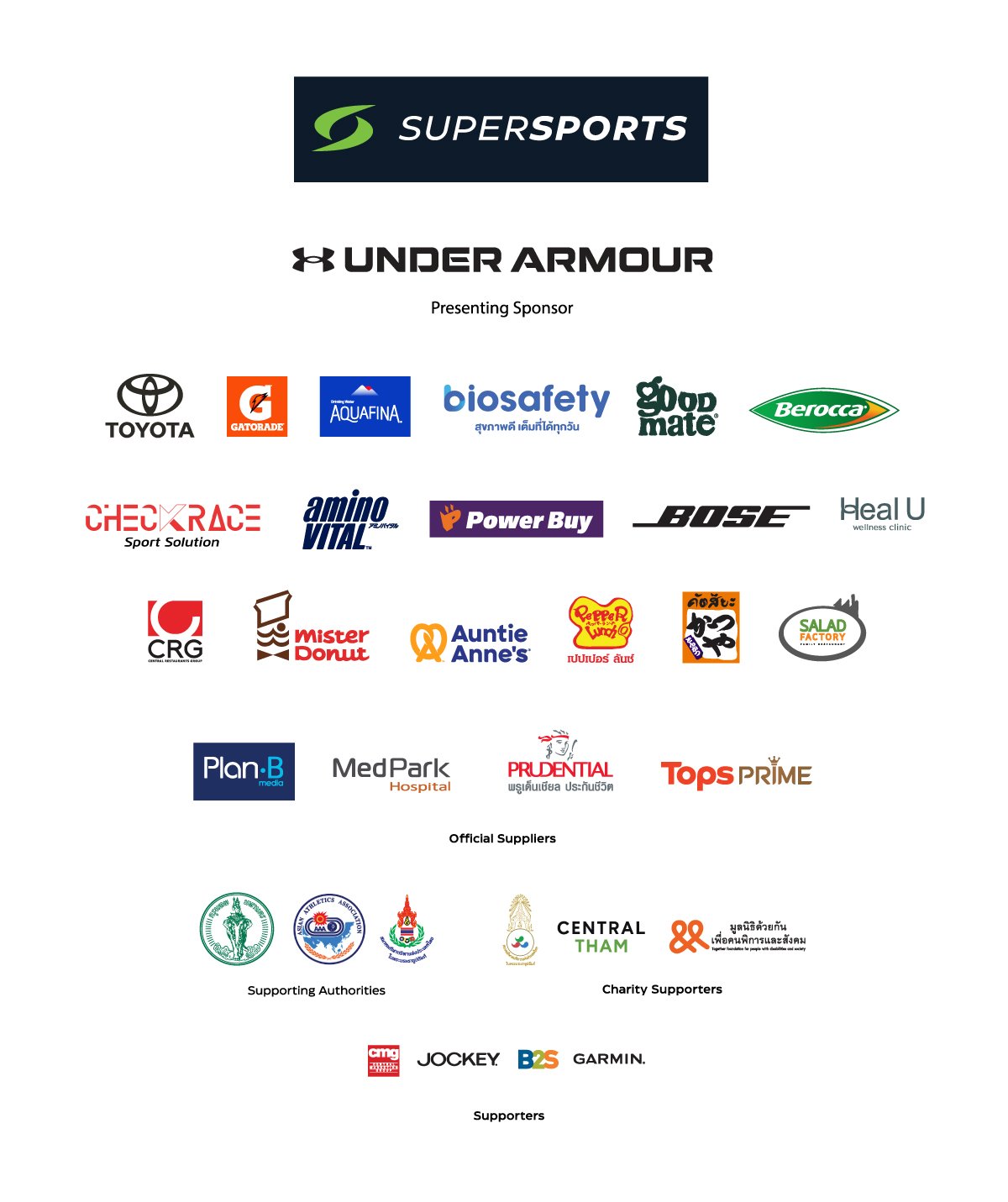 Official Sponsors — SSP26